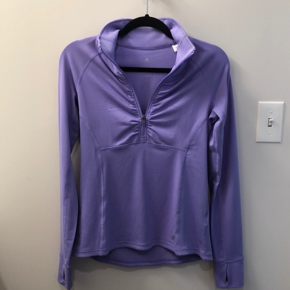 adidas • Lavender Half Zip - Picture 2 of 5